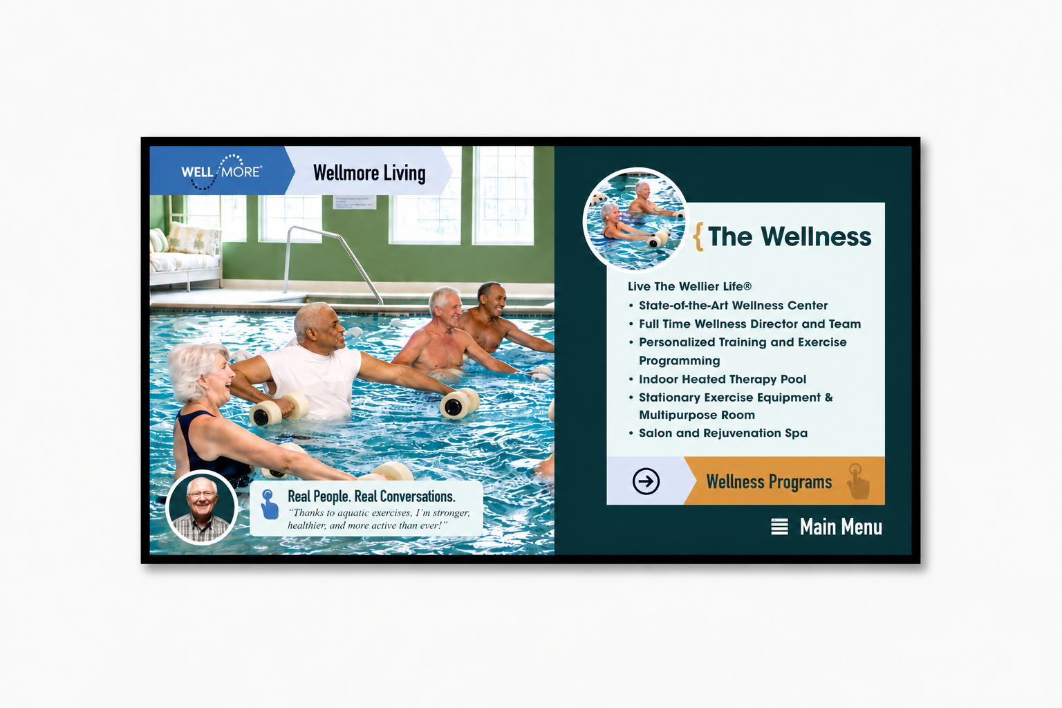 Digital Display for Wellmore
